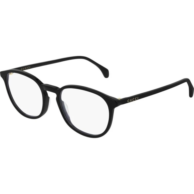 Gucci GG0551O Gafas de Vista Cuadradas para Hombre en Acetato Negro