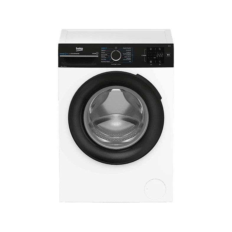 Lavadora Beko BM3WFSU38213 8kg 1200rpm ProSmart Inverter Blanco