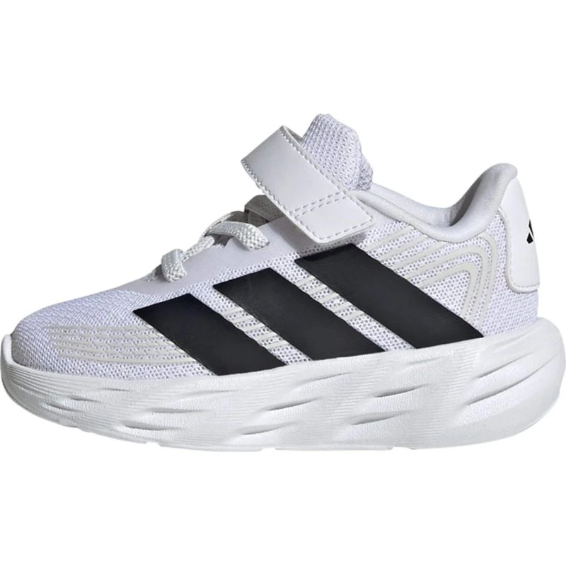 Adidas Galaxy 8 - Zapatillas Deportivas para Niños (Gris/Negro/Blanco)