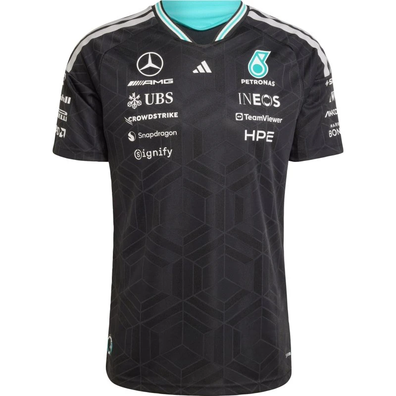 Adidas Maillot Mercedes AMG Petronas Formula 1 Team Driver - Negro