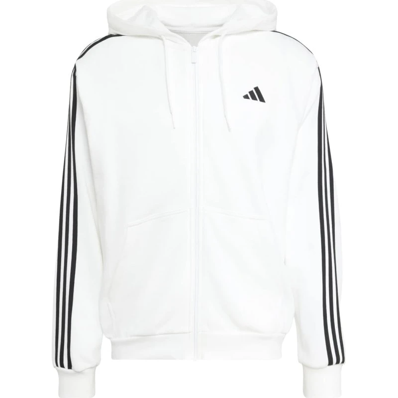 Sudadera adidas M 3 Bandas Ft Fz Blanco/Negro