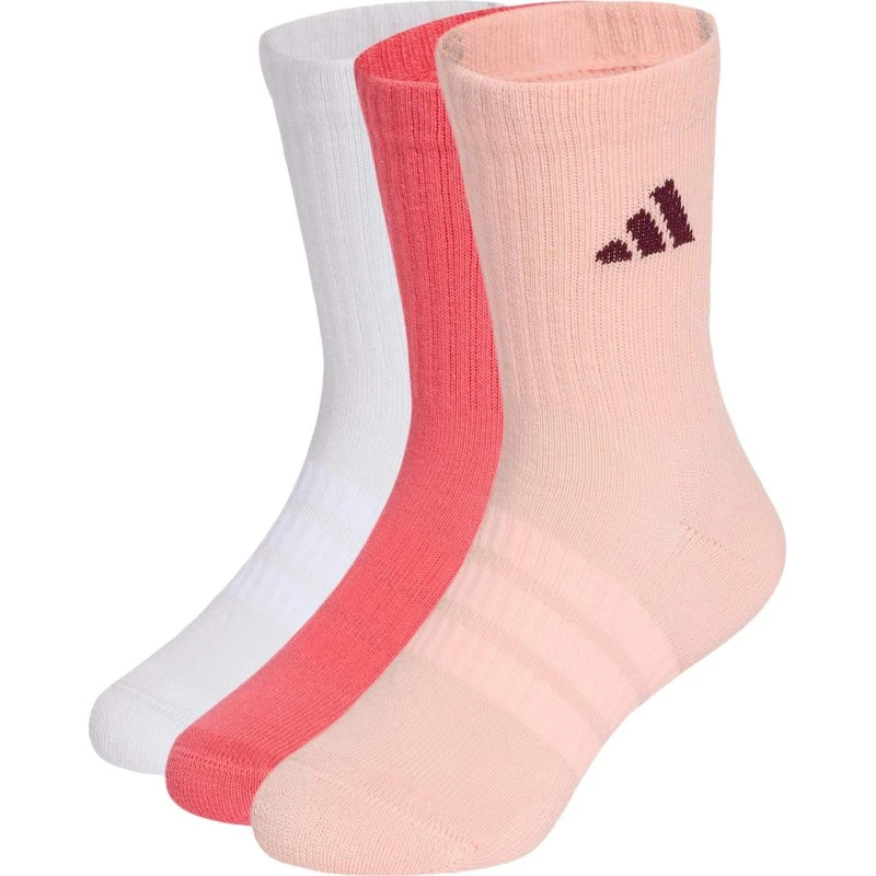 Adidas Performance Calcetines Deportivos Pack de 3 - Frambuesa/Negro