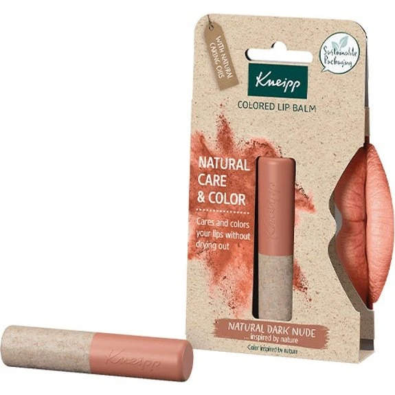 Kneipp Bálsamo Labial Color Natural Dark Nude 3,5g