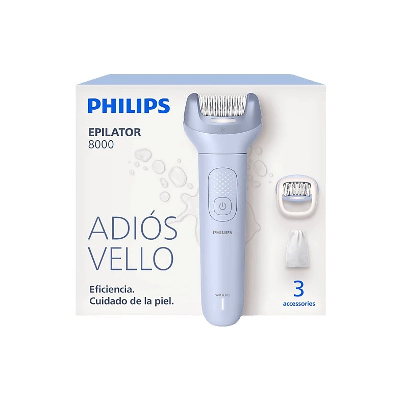 Depiladora Philips BRE708/00 ProGuide 360° Seco y Mojado