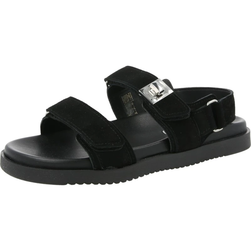 Sandalias Steve Madden Mona-E de Ante para Mujer - Negro