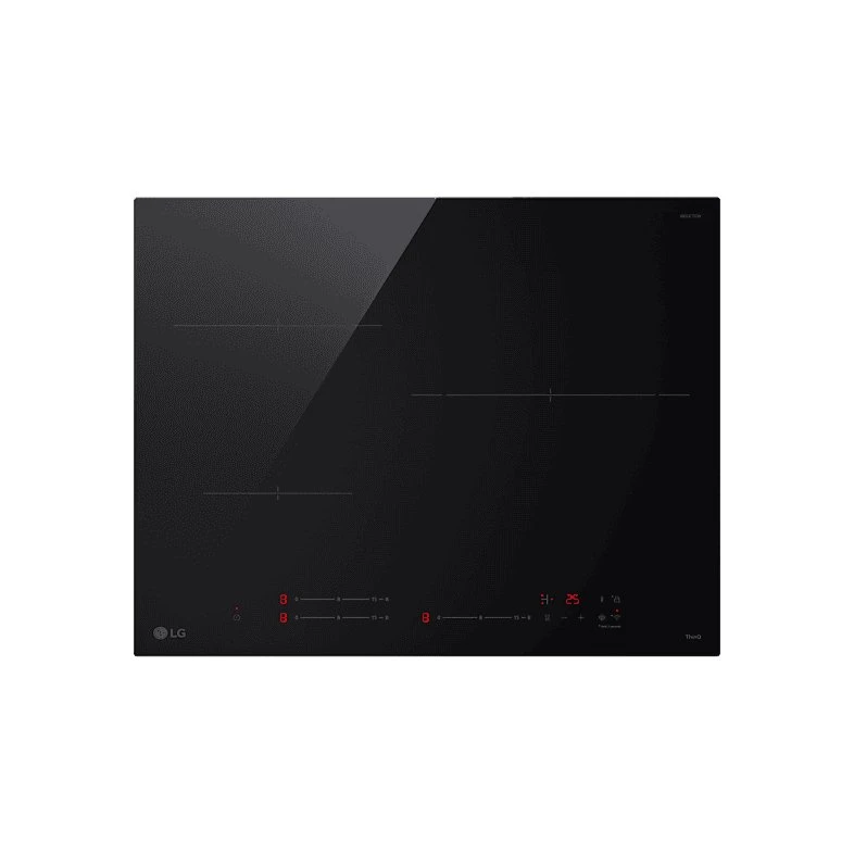 Placa de Inducción LG CI5Z2420BN, 3 Zonas, 59 cm, Negro