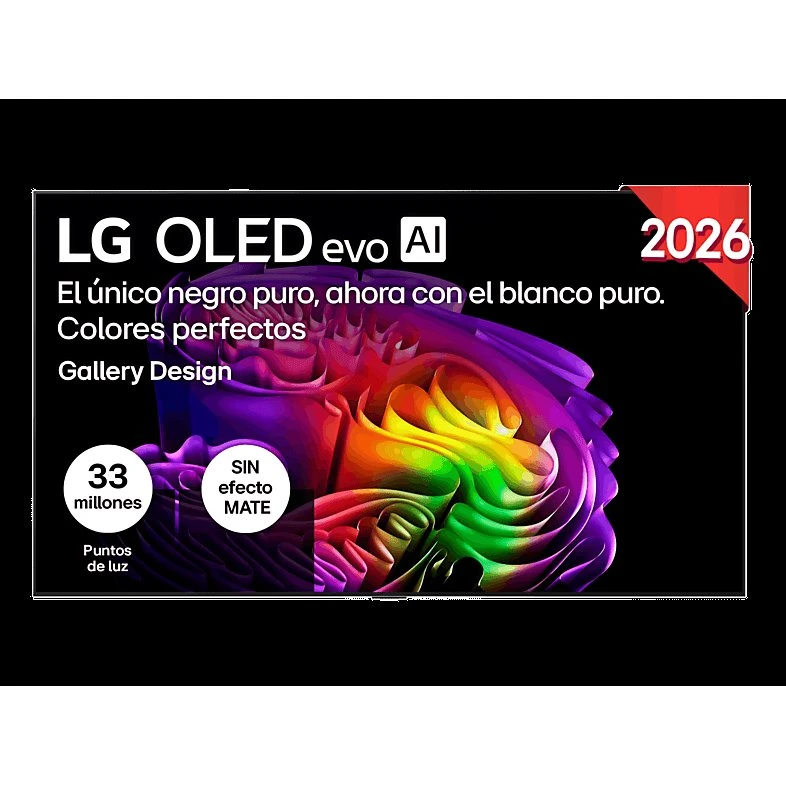 LG OLED 77" 77G64LW Smart TV 4K con Procesador α11 AI Gen3