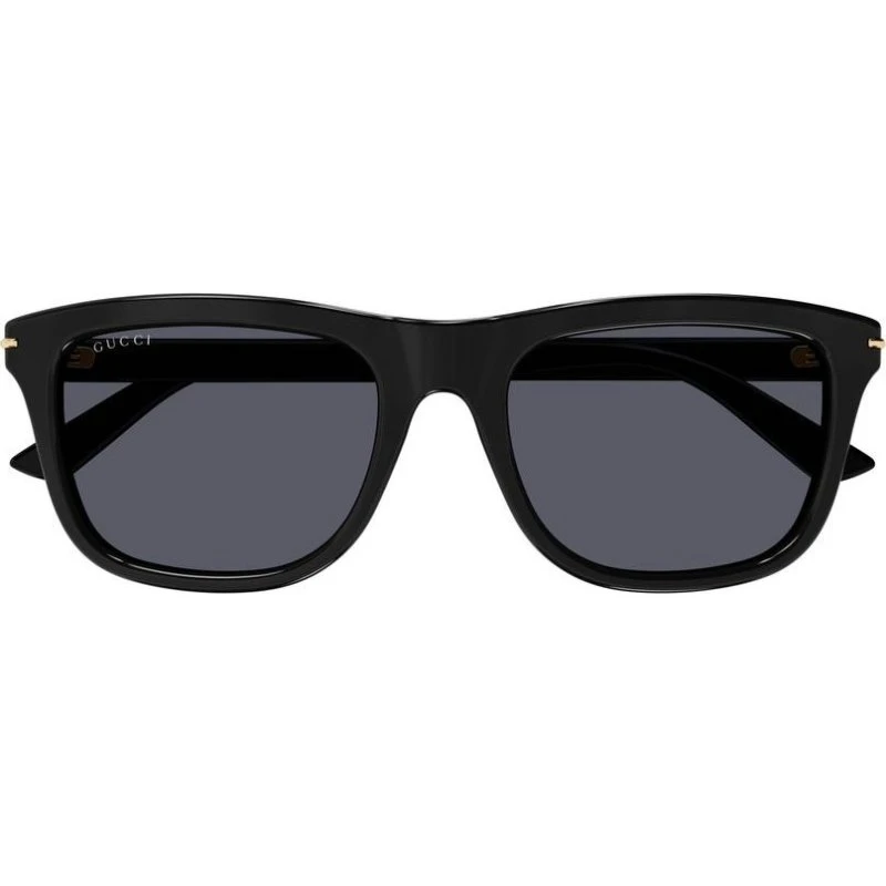 Gucci GG1444S Gafas de Sol Cuadradas para Hombre - Negro/Gris