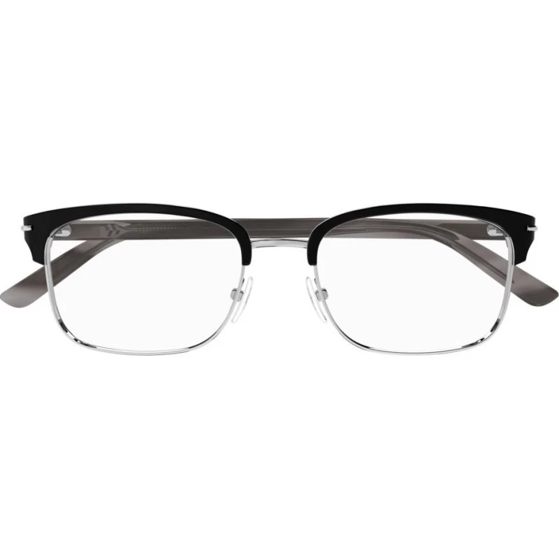 Gucci GG1448O Gafas de Vista Cuadradas para Hombre - Plata