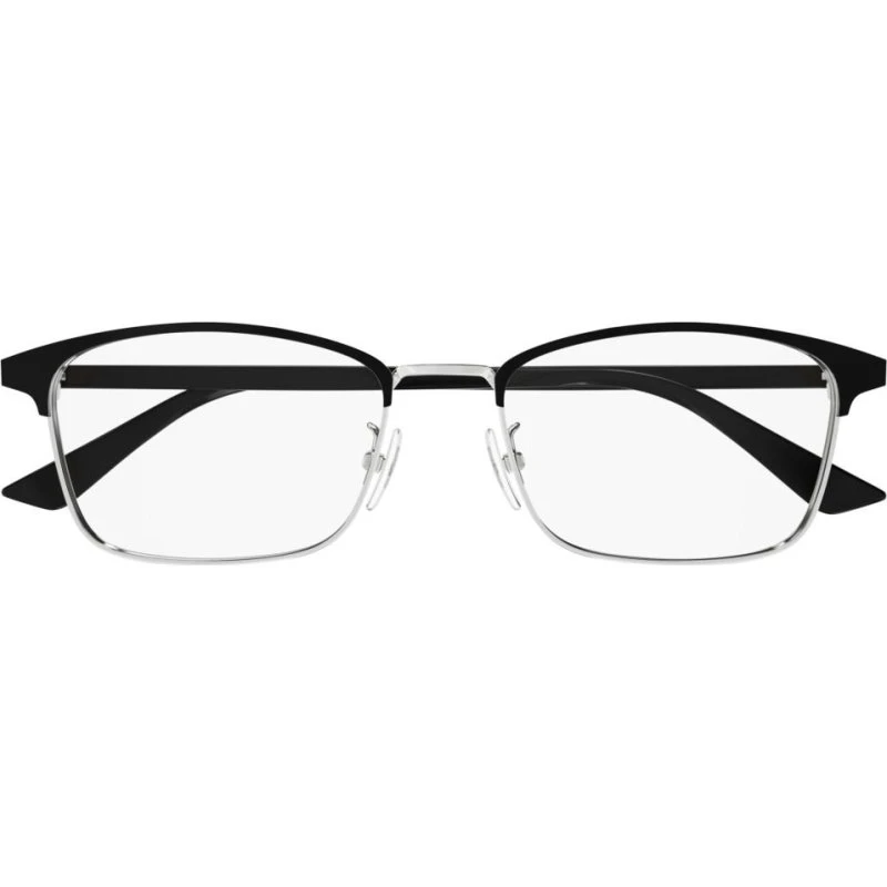 Gucci GG1475OJ Gafas de Vista Cuadradas de Titanio Plata para Hombre