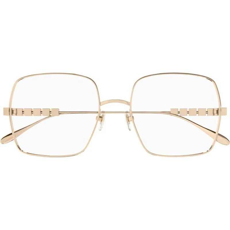 Gucci GG1434O Gafas de Vista Cuadradas para Mujer en Oro