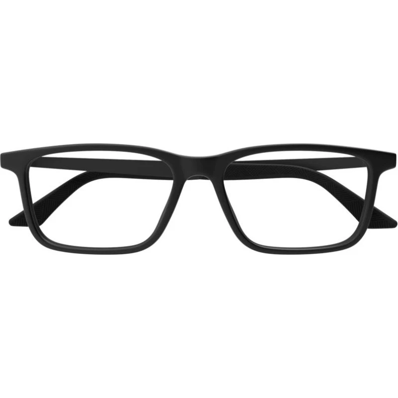 Montblanc MB0333O Gafas de Vista Cuadradas para Hombre - Negro