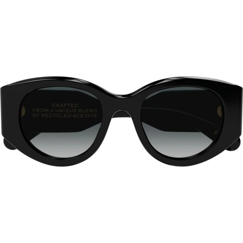 Chloé Ch0251S Gafas de Sol Pantos Negro/Gris 51mm