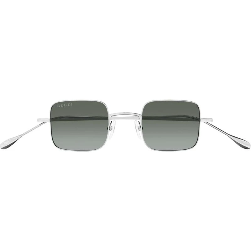 Gucci GG1813S Gafas de Sol Cuadradas Unisex Plata y Marrón