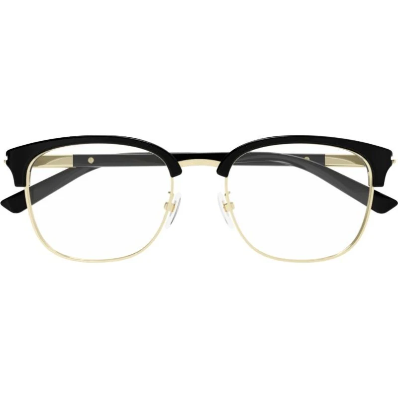 Gucci GG1901OA Gafas de Vista Redondas para Hombre en Negro