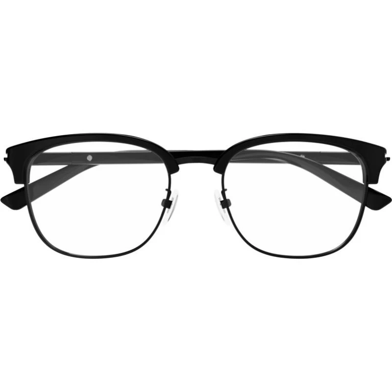 Gucci GG1901OA Gafas de Vista Redondas para Hombre en Negro