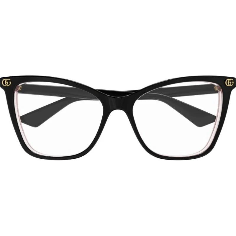 Gucci GG1817O Gafas de Vista Ojo de Gato para Mujer - Negro