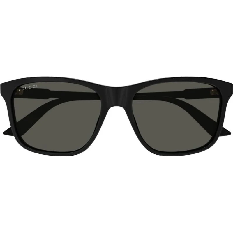 Gucci Gg1819s Gafas de Sol Cuadradas Hombre Negro Gris 57mm