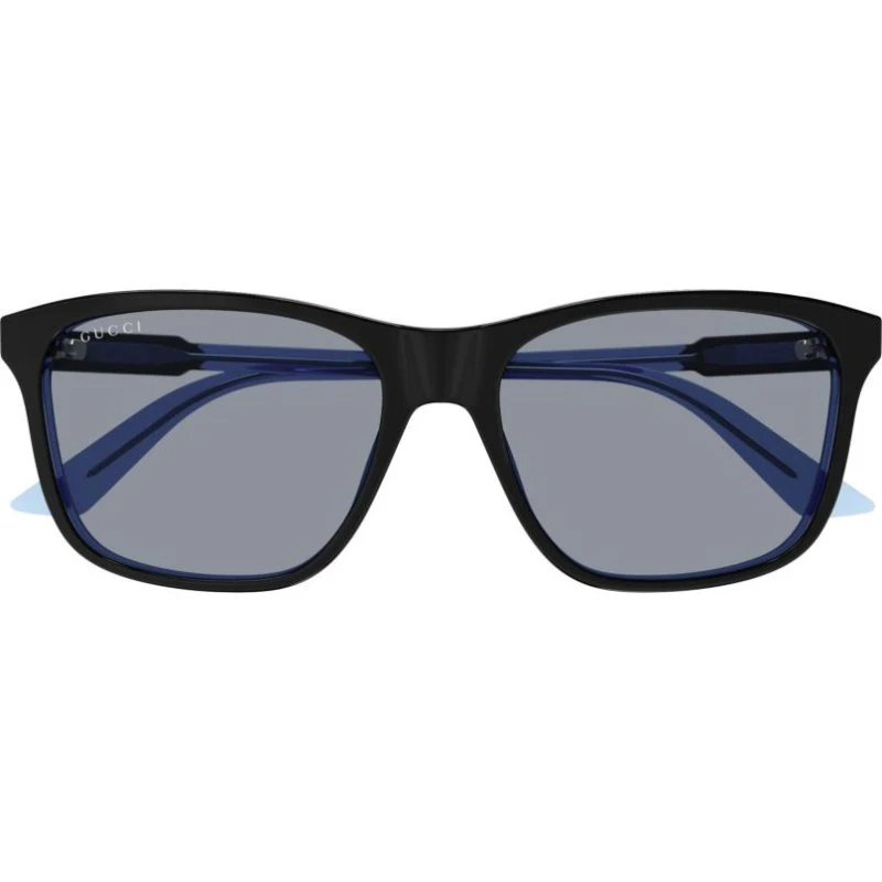 Gucci Gg1819s Gafas de Sol Cuadradas Hombre Negro Gris 57mm