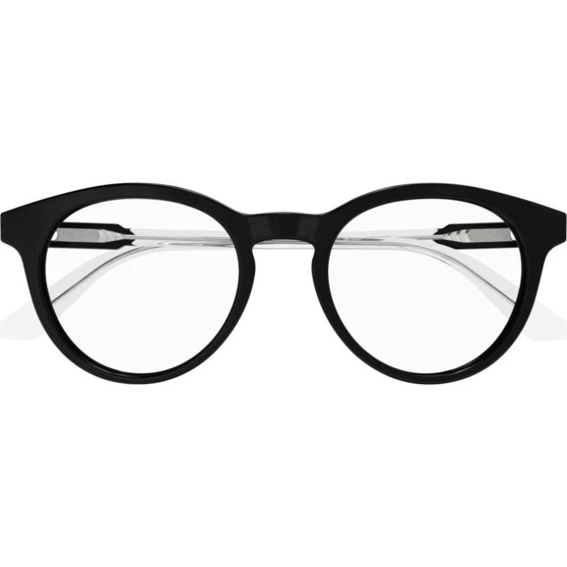 Gucci GG1822O Gafas de Vista Redondas para Hombre - Negro