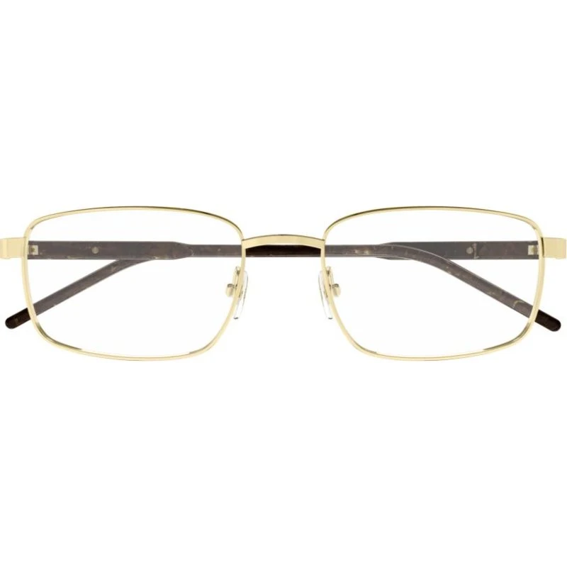 Gucci Gg1801O Gafas de Vista Cuadradas para Hombre en Oro
