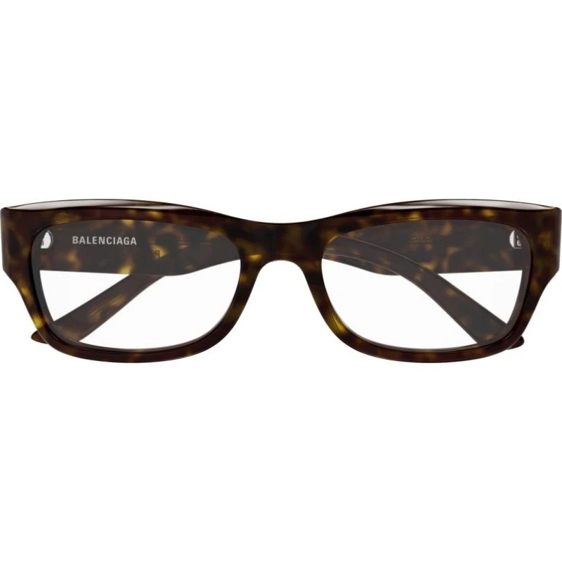 Balenciaga BB0392O Gafas de Vista Rectangulares Color Habano