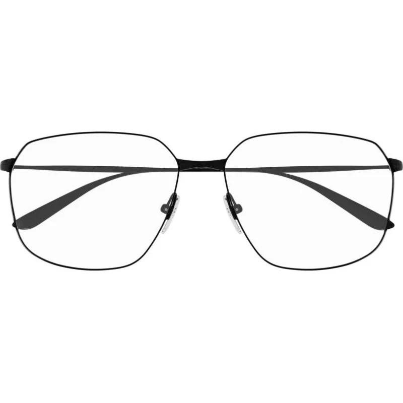 Balenciaga BB0414O Gafas de Vista Cuadradas para Mujer en Negro