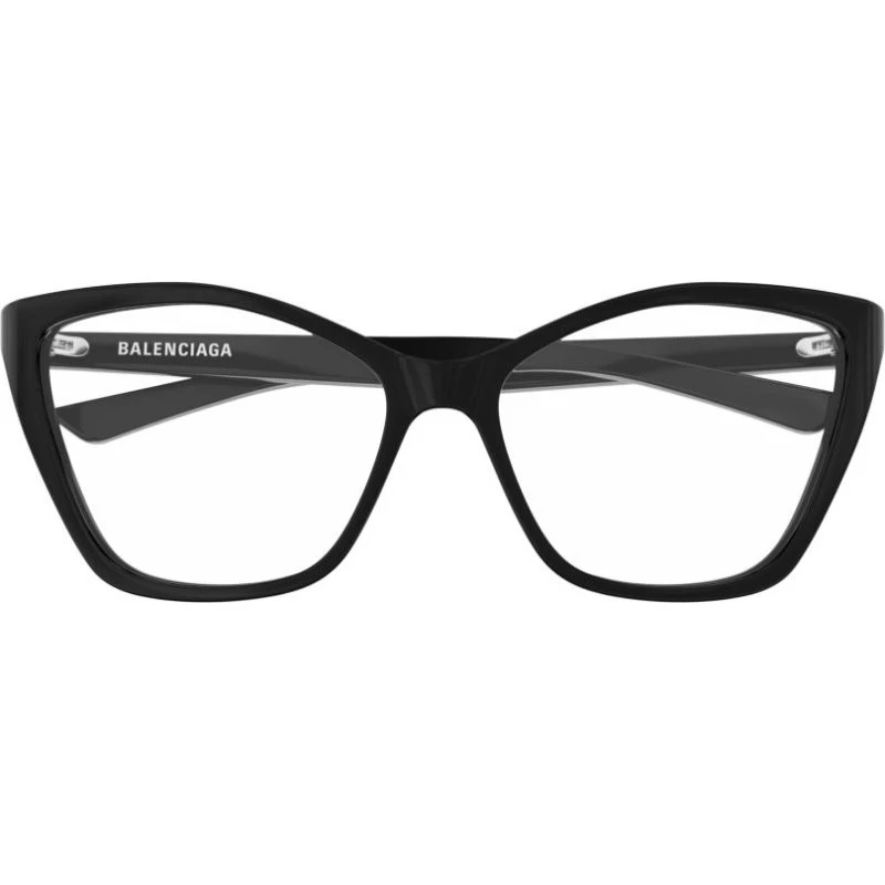 Balenciaga BB0405O Gafas de Vista Mariposa Negro para Mujer