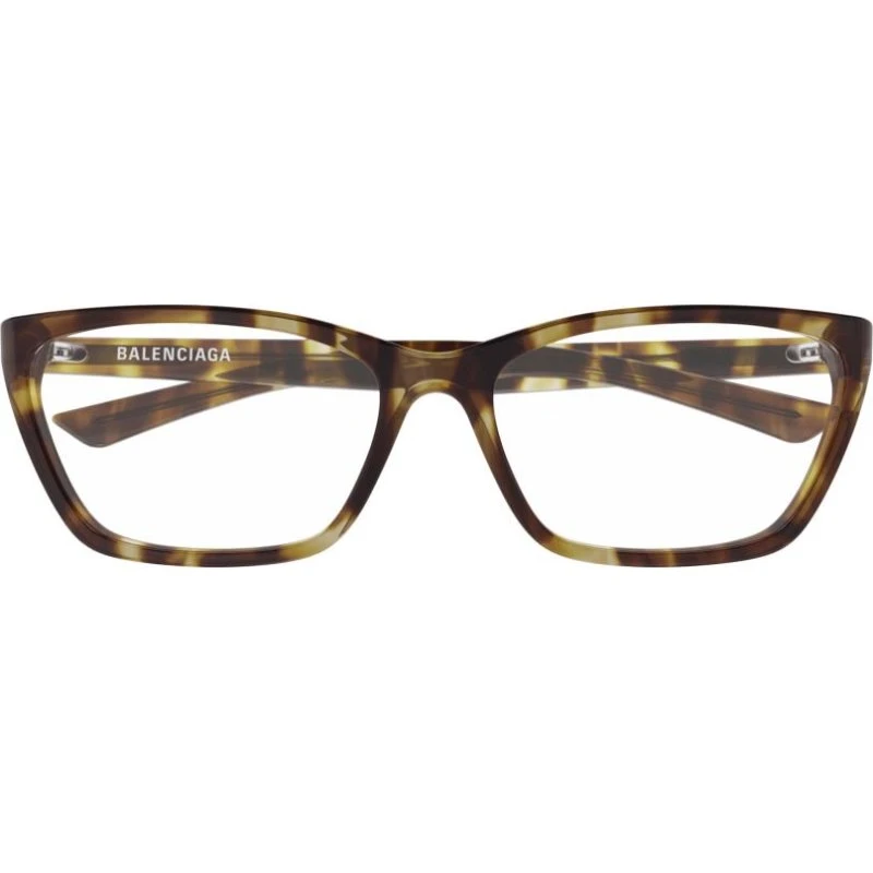 Balenciaga BB0406O Gafas de Vista Ojo de Gato Habano