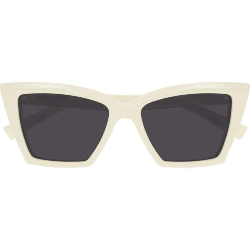 Saint Laurent Sl 657 Gafas de Sol Mariposa Blanco y Negro 54mm