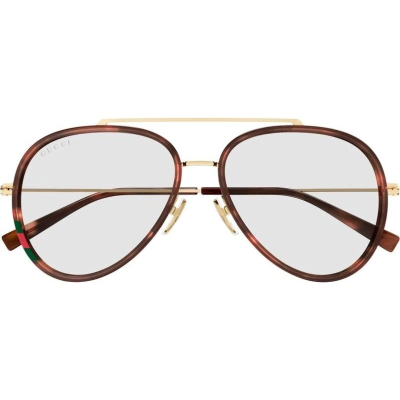 Gucci GG1981S Gafas de Sol Piloto Habano para Hombre 56mm