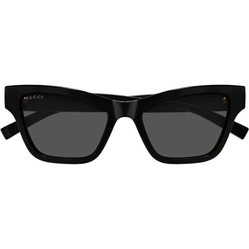 Gucci Gg1982s Gafas de Sol Ojo de Gato Negro y Gris 53mm