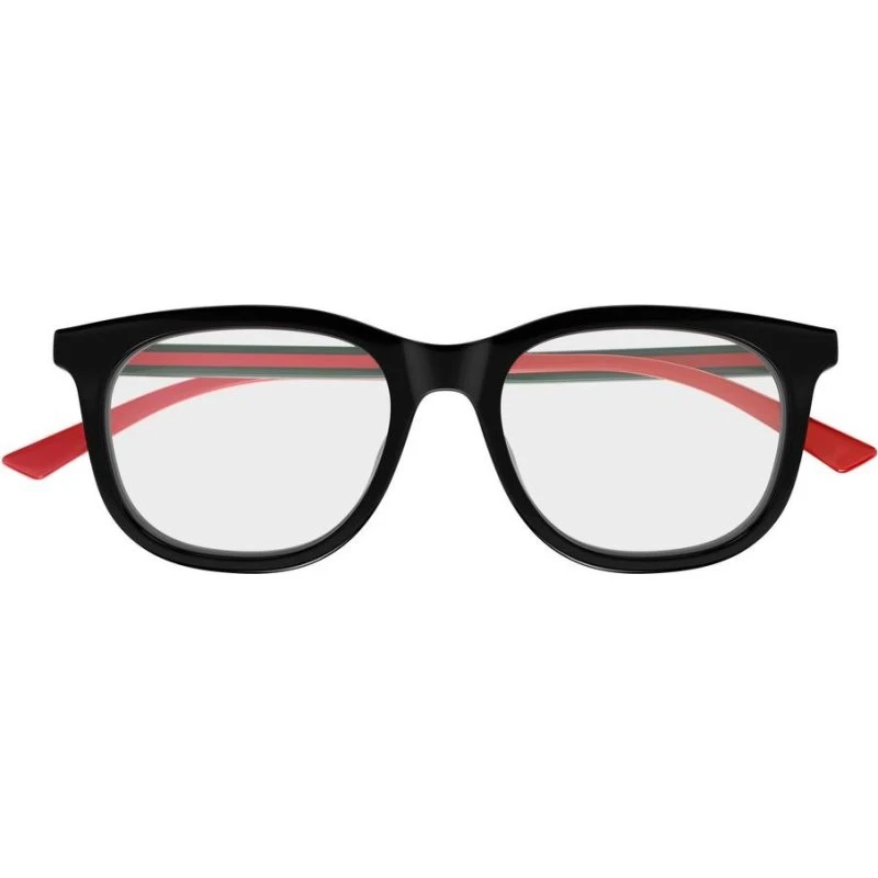 Gucci GG1990O Gafas de Vista Geométricas para Mujer en Acetato Negro