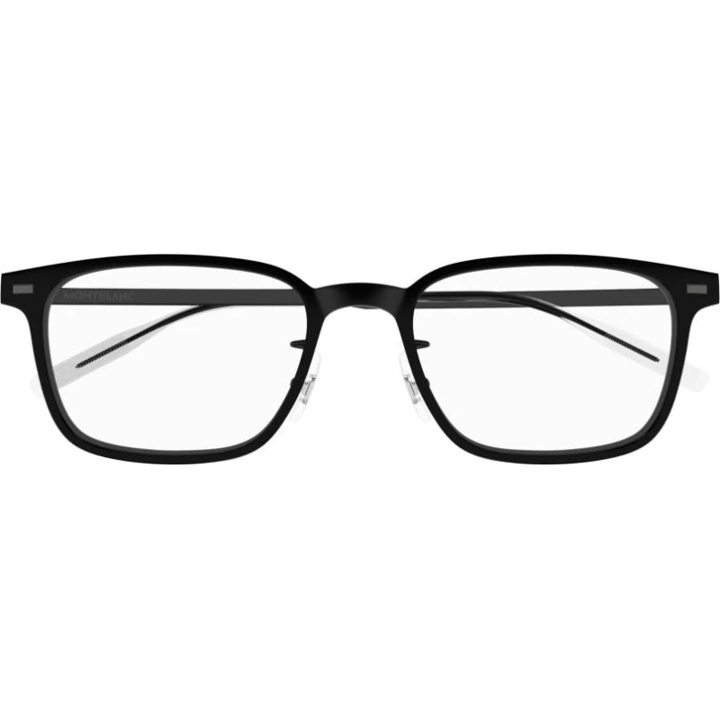 Montblanc MB0394ON Gafas de Vista Cuadradas para Hombre - Negro