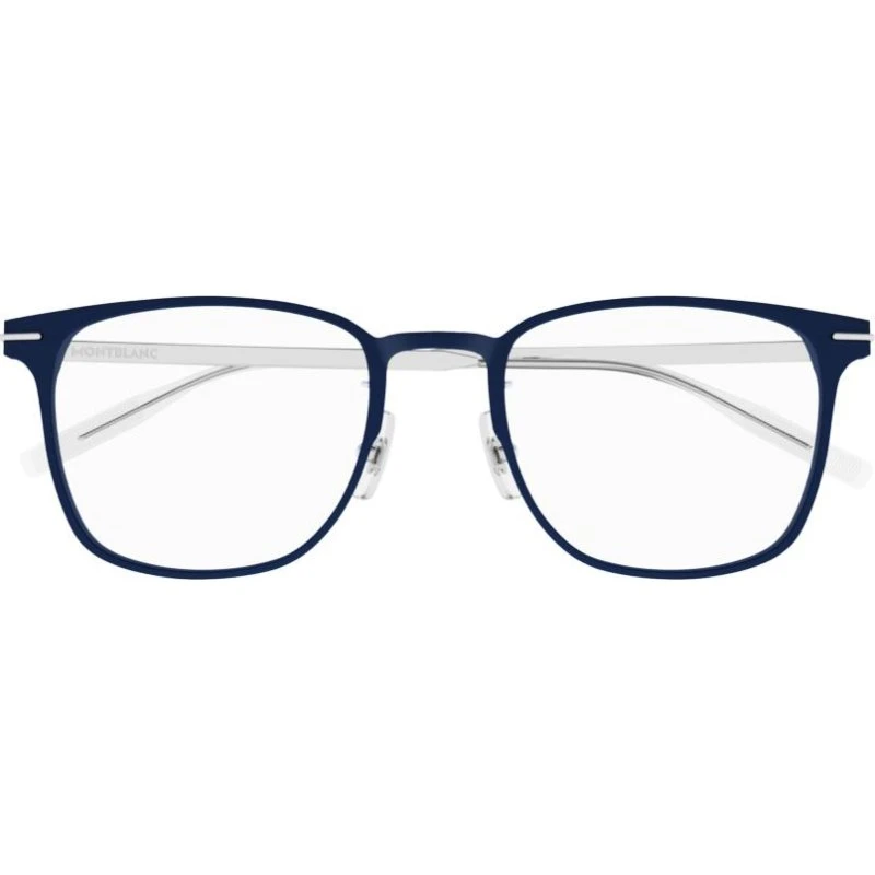 Montblanc MB0397ON Gafas de Vista Cuadradas Azul para Hombre