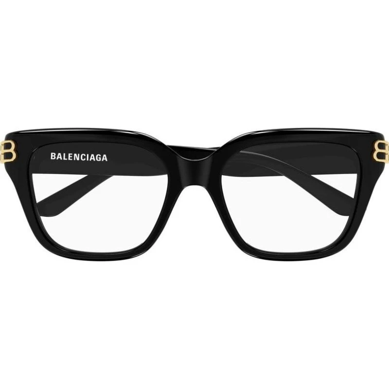Balenciaga BB0437O Gafas de Vista Cuadradas para Mujer en Negro