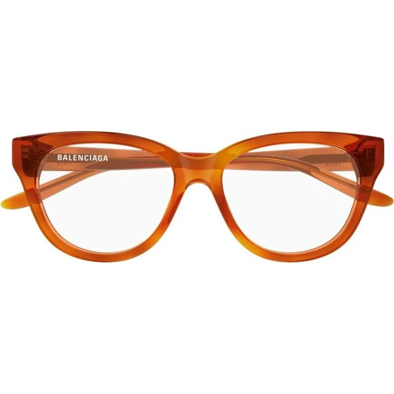 Balenciaga BB0441O Gafas de Vista Mariposa Habano