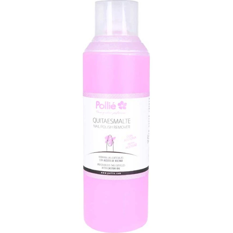 Pollié Quitaesmalte con Aceite de Ricino 1000ml