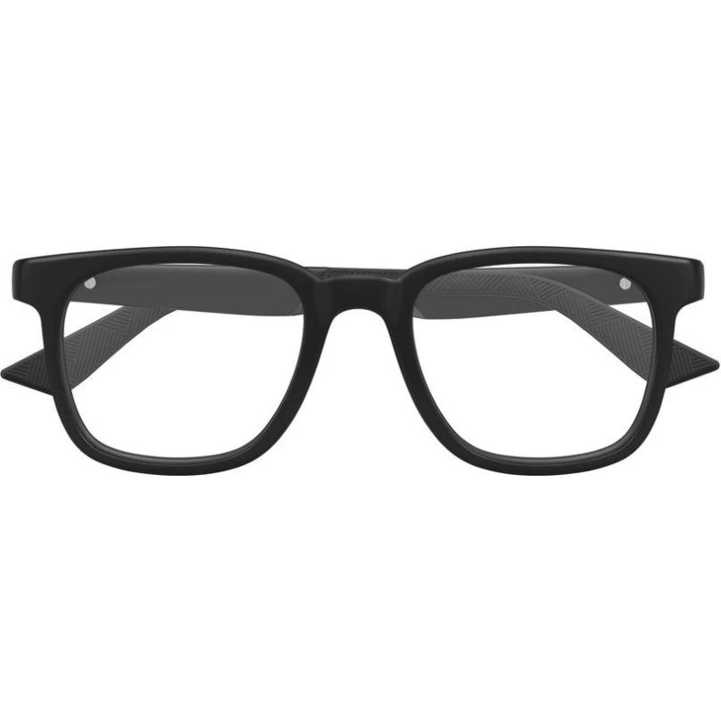 Montblanc MB0433O Gafas de Vista Hombre Rectangulares Negras