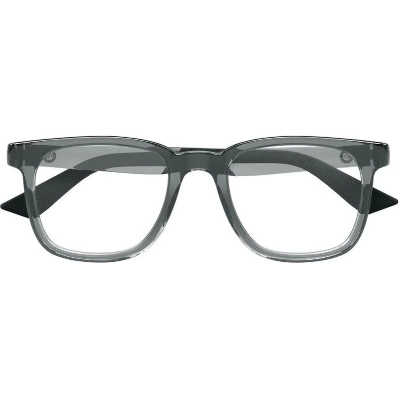 Montblanc MB0433O Gafas de Vista Rectangulares Gris para Hombre