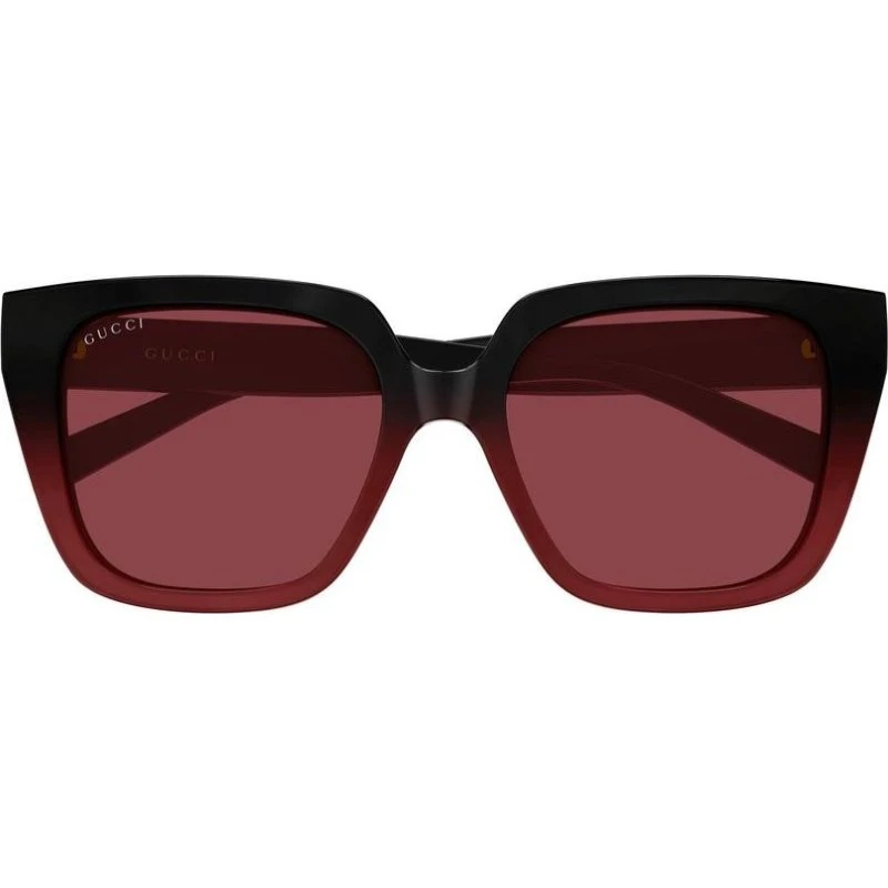 Gucci Gg2102s Gafas de Sol Mariposa Negro y Rojo 54mm