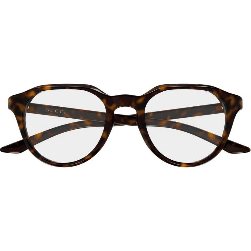 Gucci GG2083O Gafas de Vista Redondas Hombre Color Habano