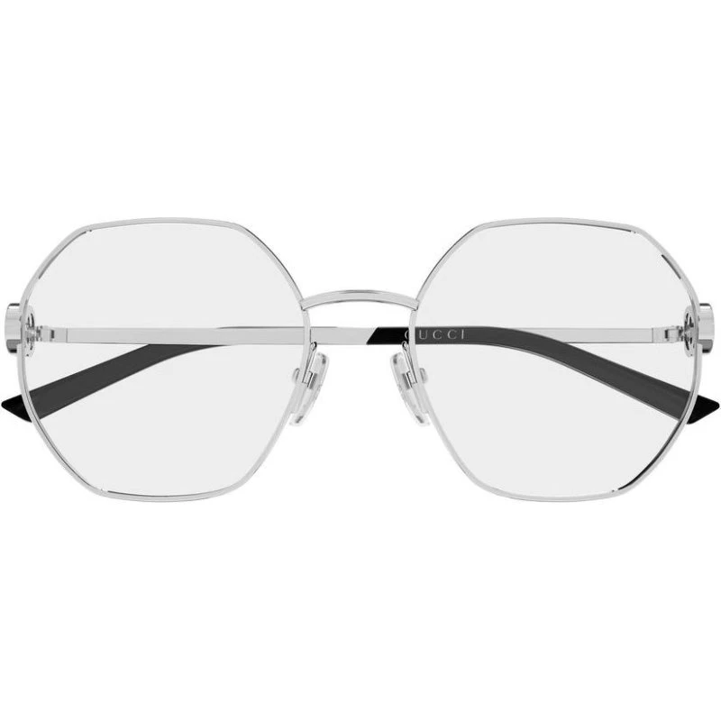Gucci GG2048O Gafas de Vista Geométricas Mujer - Plata