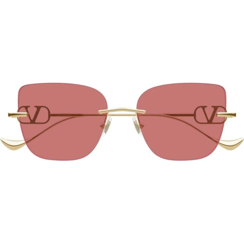 Valentino VG0033S Gafas de Sol Ojo de Gato Oro Rosa 54mm