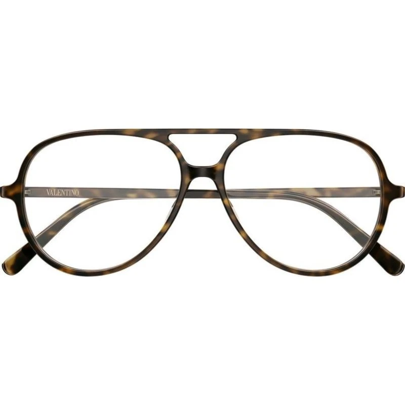 Valentino VG0023O Gafas de Vista Mujer Piloto Color Habano