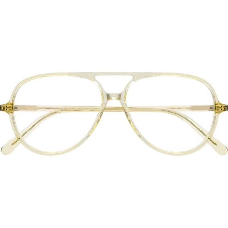 Valentino VG0023O Gafas de Vista Piloto para Mujer - Amarillo