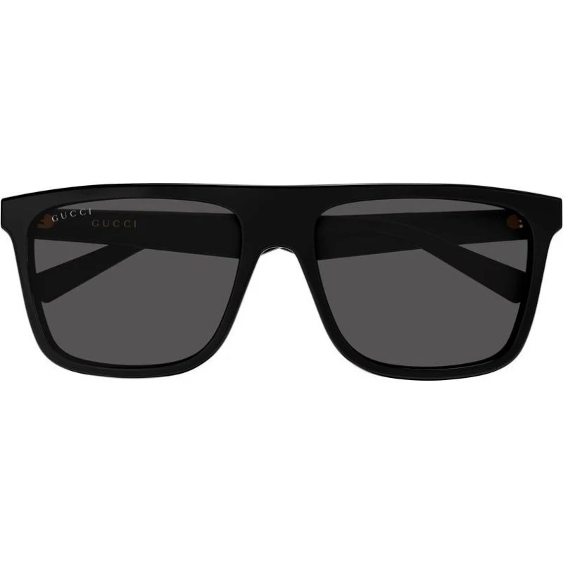 Gucci Gg2182S Gafas de Sol Cuadradas para Hombre en Negro y Gris