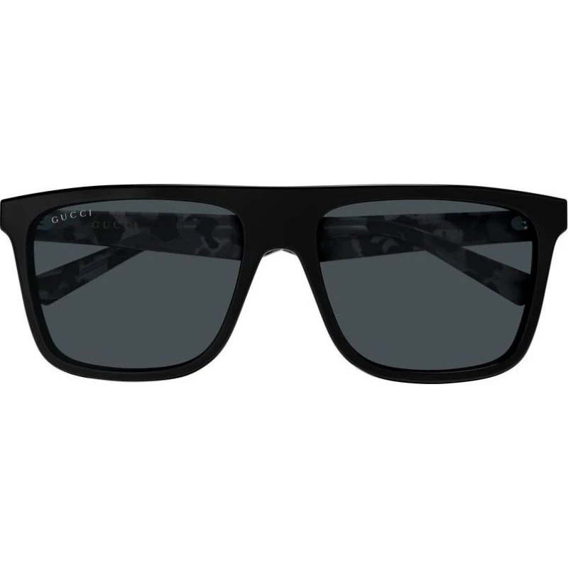 Gucci Gg2182s Gafas de Sol Cuadradas para Hombre - Negro y Gris