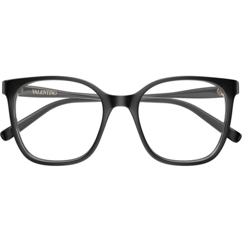 Valentino VG0019O Gafas de Vista Cuadradas para Mujer - Negro