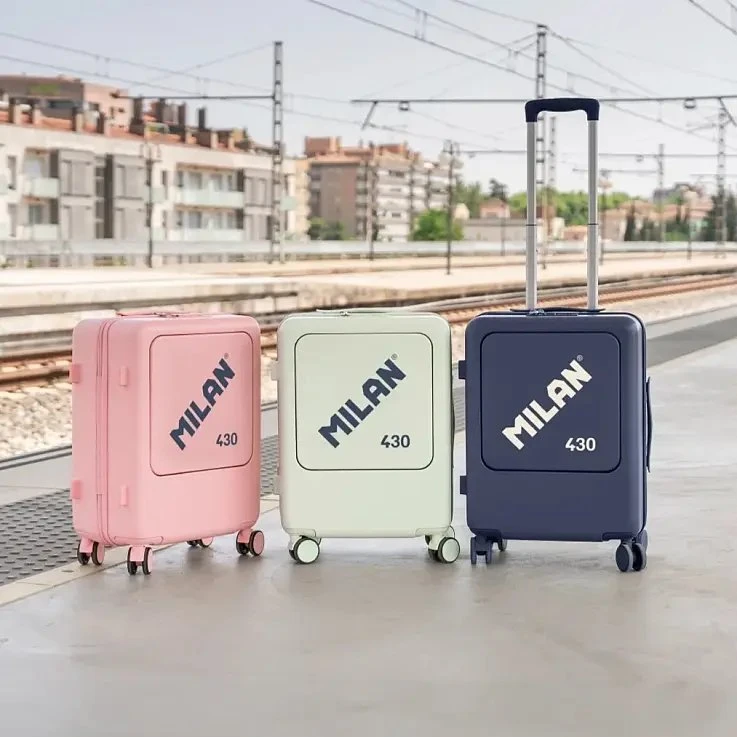 Milan 430 Maleta Cabina Rígida Verde 55 cm